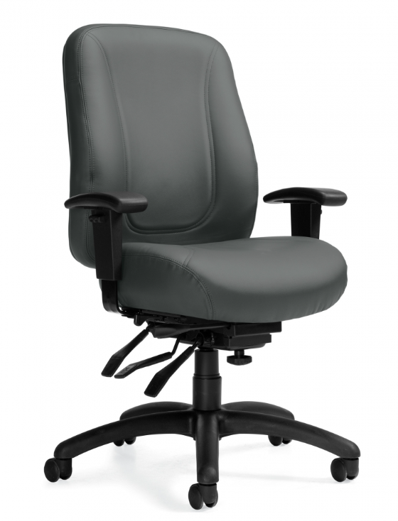 CHAIR M-TILT H/B CHARCOAL OVERTIME JENNY