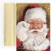 CARD GRTNG XMAS SPARKLING SANTA 16PK 5-5/8X7-7/8"