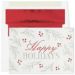 CARD GRTNG XMAS SV & RED HOLIDAY 15PK 5-5/8X7-7/8