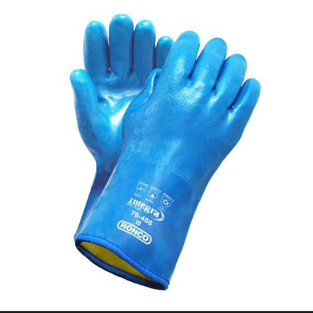 GLOVE MD PVC INTEGRA PLUS FLEECE LINED 12PR/PK