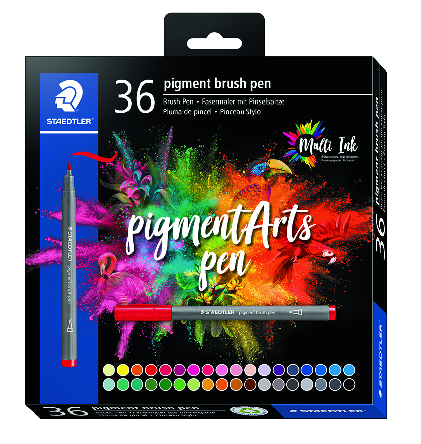 BRUSH PEN PIGMENT 36PK AT